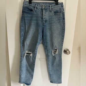 Old Navy Light Blue High-Rise Jeans
